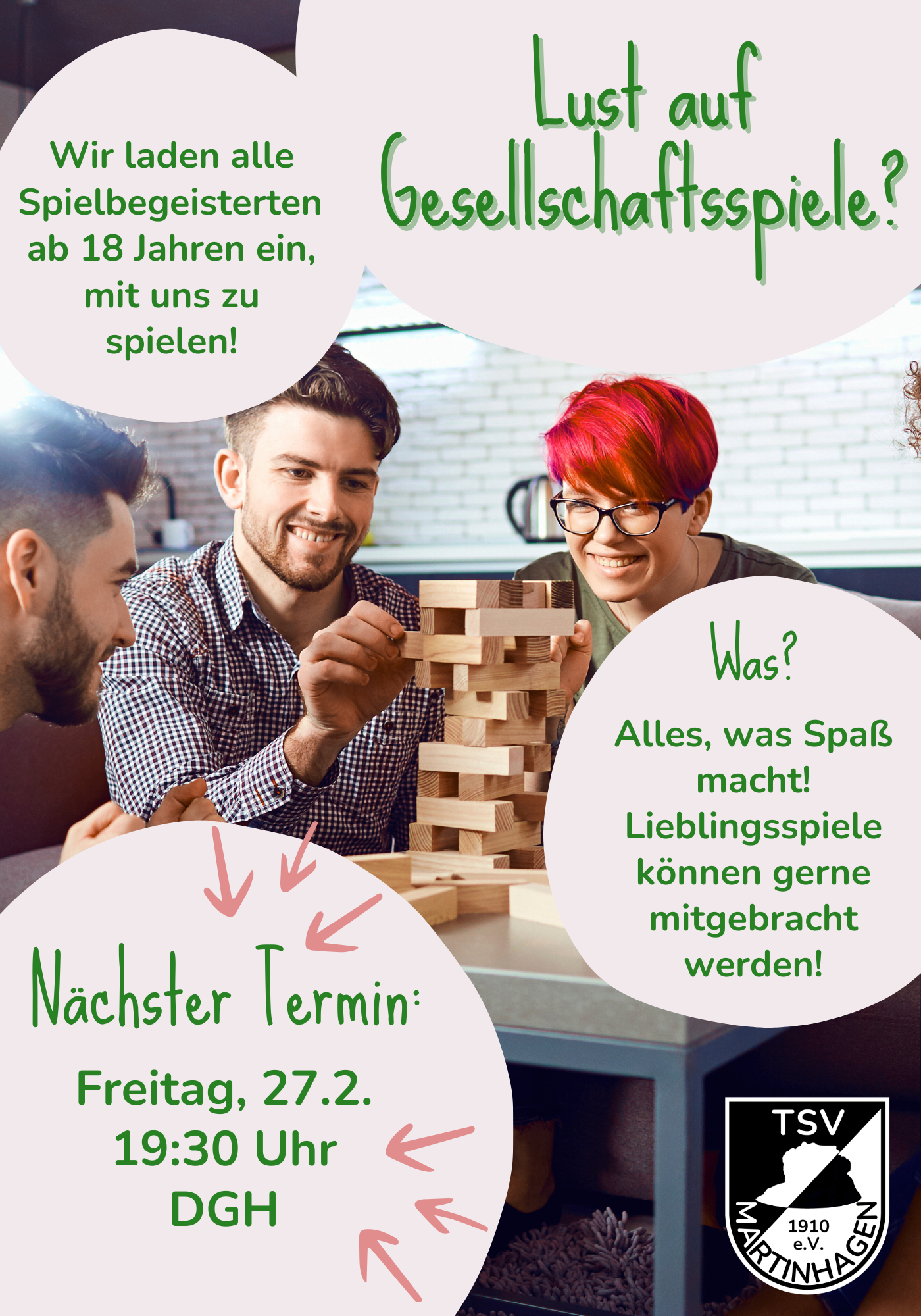 Nächster Spieleabend: 27.2.26